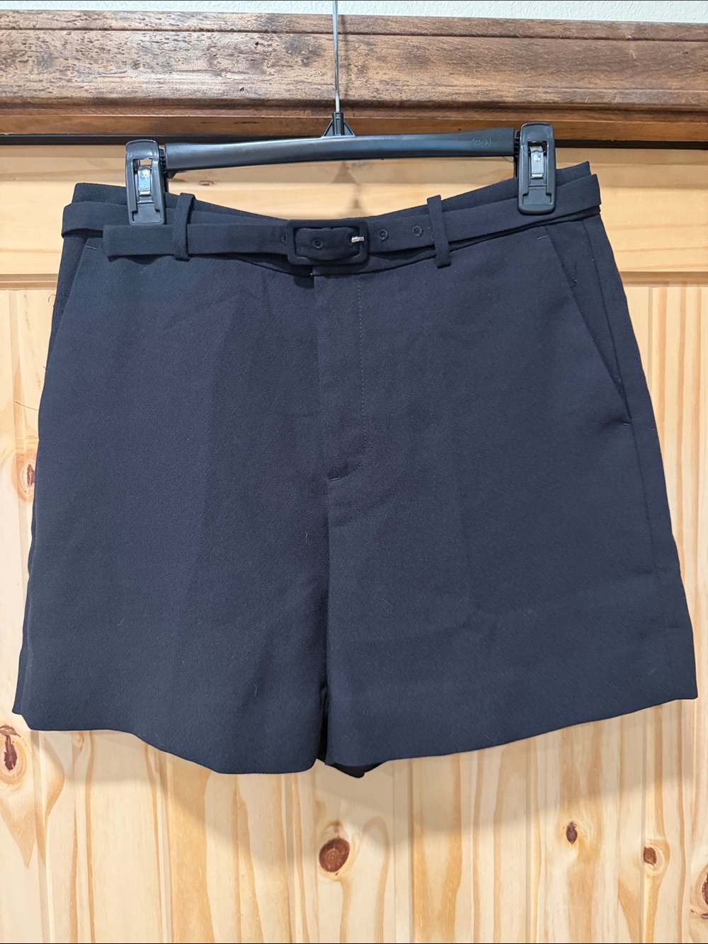 J. Crew Black Belted Women's Shorts